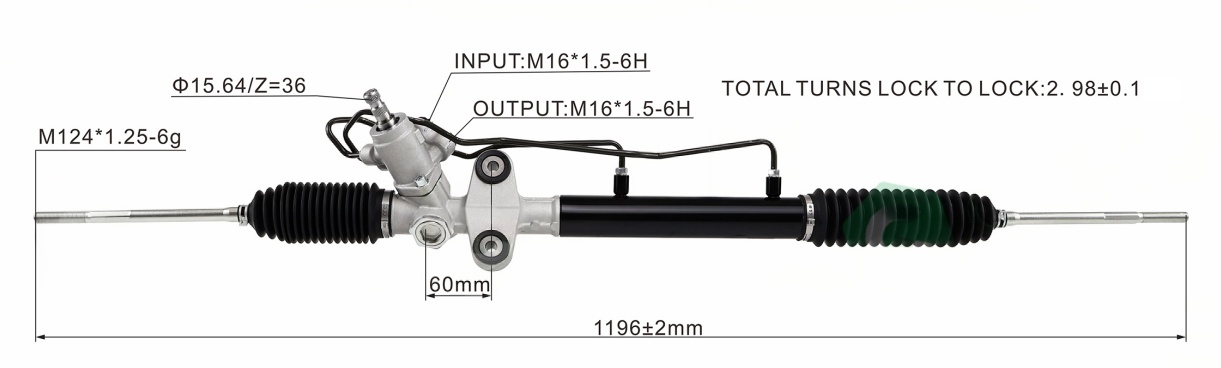 AERIO/liana Hydraulic Power Steering Rack | KITLAMT
