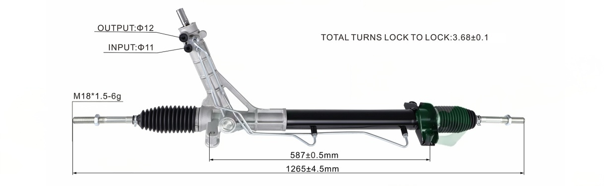 Renault NV400 Hydraulic Power Steering Rack | KITLAMT