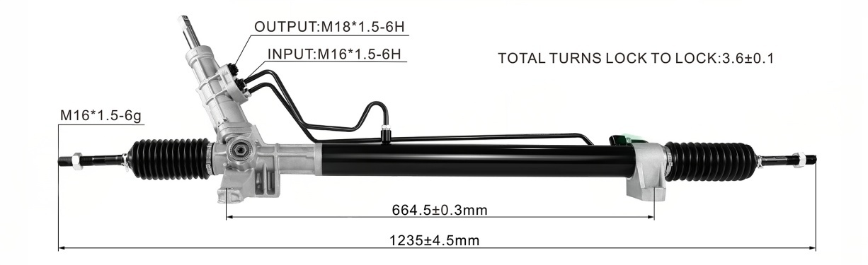 RENAULT MASTER NV400.面包车 Hydraulic Power Steering Rack | KITLAMT