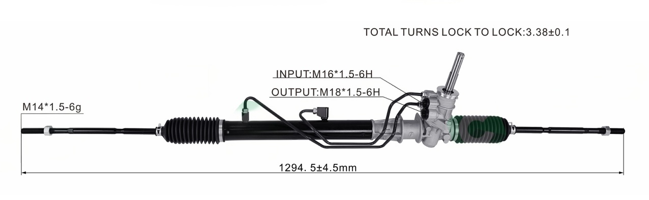Renault Scenic Hydraulic Power Steering Rack | KITLAMT