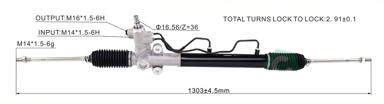Hyundai Trajet 99-06 Hydraulic Power Steering Rack | KITLAMT