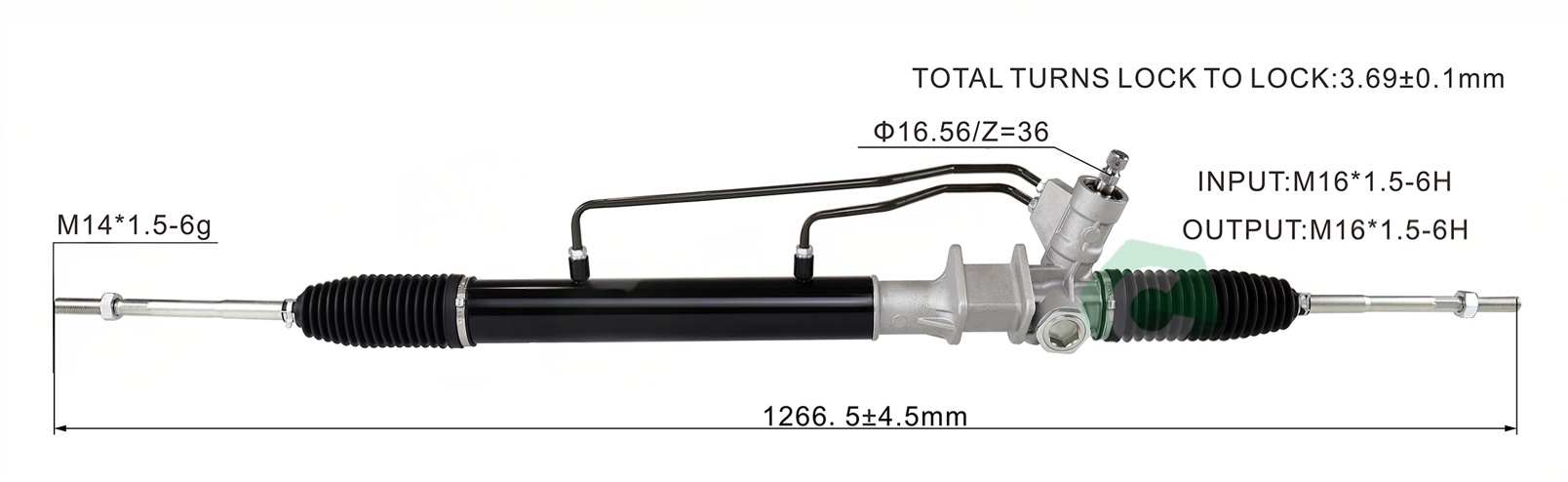KIA Pregio Van(TB) 1997-2025 Hydraulic Power Steering Rack | KITLAMT