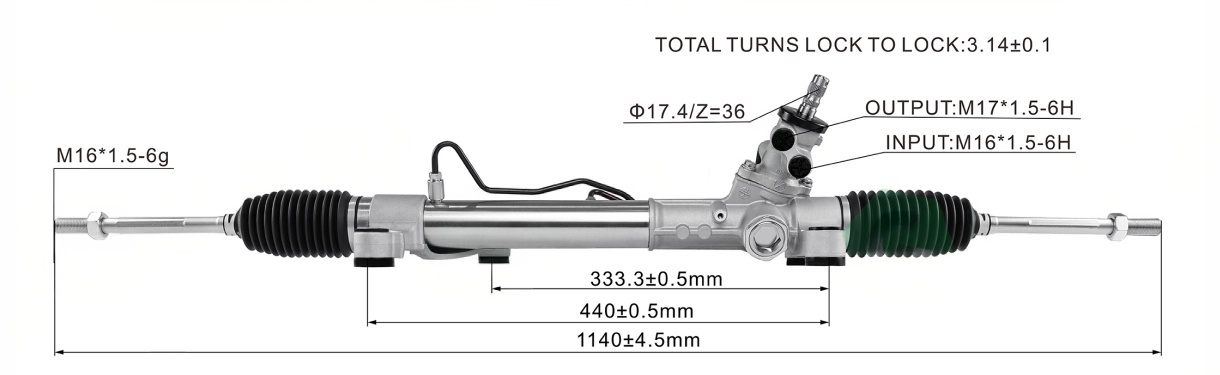 Toyota ACM21 CLM20 Hydraulic Power Steering Rack | KITLAMT