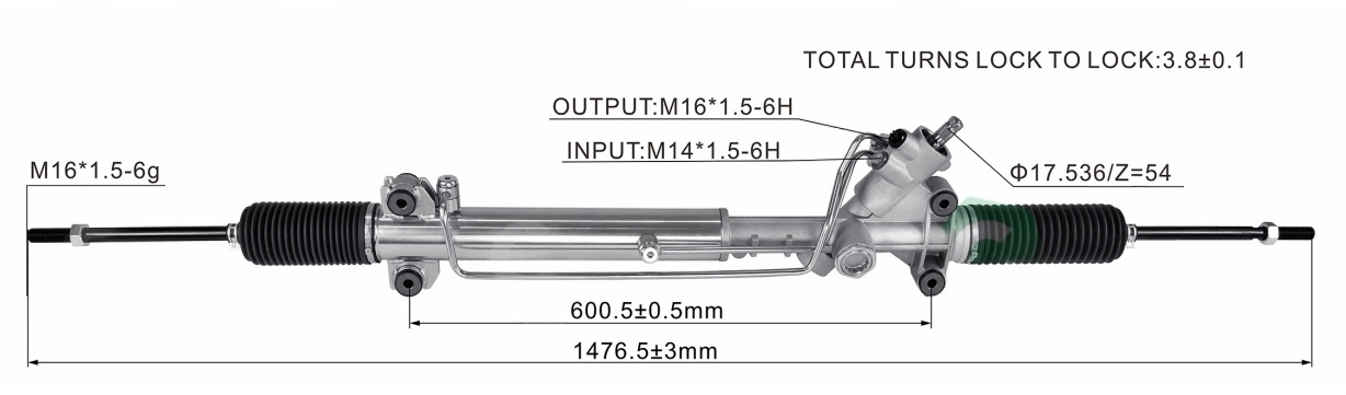 Iveco Daily Hydraulic Power Steering Rack | KITLAMT
