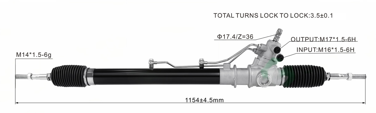 Toyota  TCR10 TCR20 Hydraulic Power Steering Rack | KITLAMT