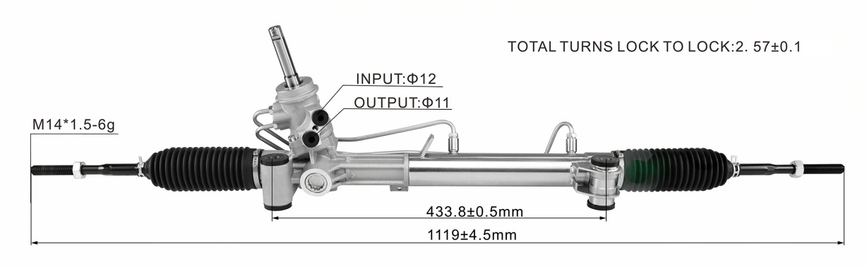 OPEL zafira Hydraulic Power Steering Rack | KITLAMT
