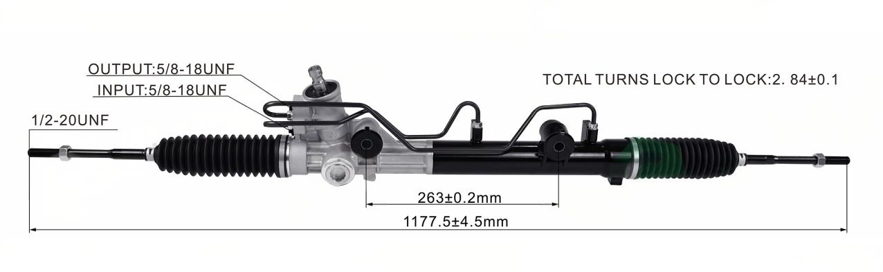 Ford Fiesta Hydraulic Power Steering Rack | KITLAMT