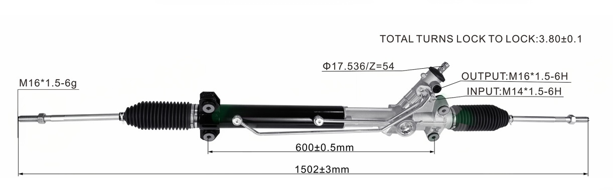 IVECO DAILY iii 1999-2006 Hydraulic Power Steering Rack | KITLAMT