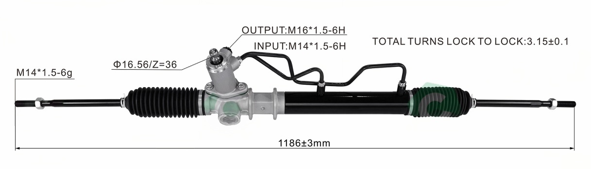 Mitsubishi N31 N34 N33 Hydraulic Power Steering Rack | KITLAMT