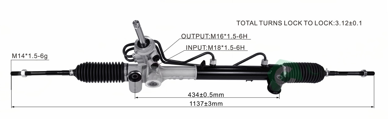 OPEL ASTRA 1998-2009 Hydraulic Power Steering Rack | KITLAMT