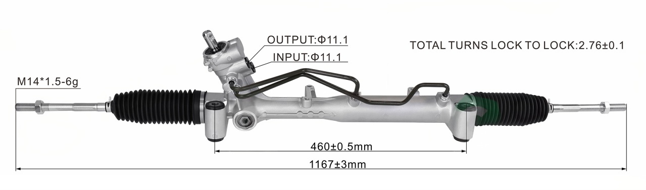 OPEL VECTRA C 2002-2009 Hydraulic Power Steering Rack | KITLAMT