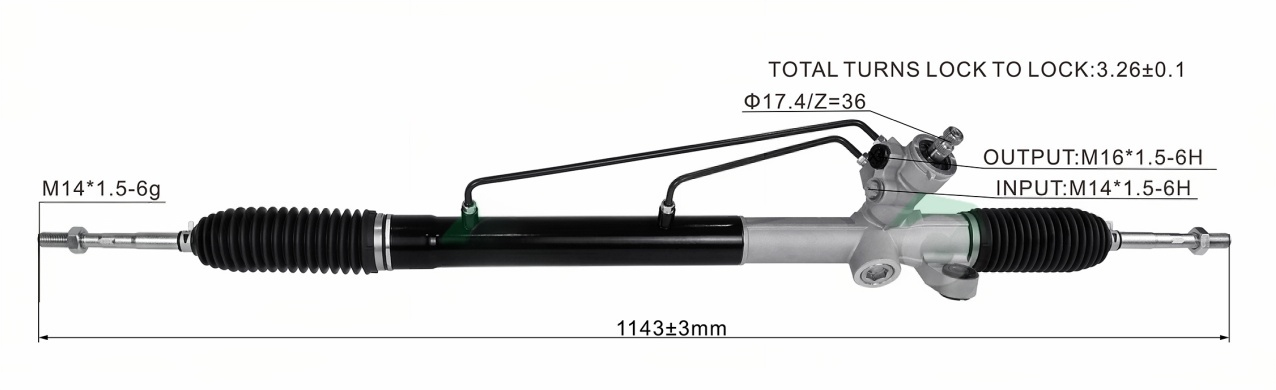 PERODUA ALZA 2009-2016 Hydraulic Power Steering Rack | KITLAMT