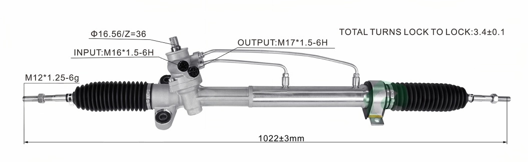 Toyota VIVA Hydraulic Power Steering Rack | KITLAMT