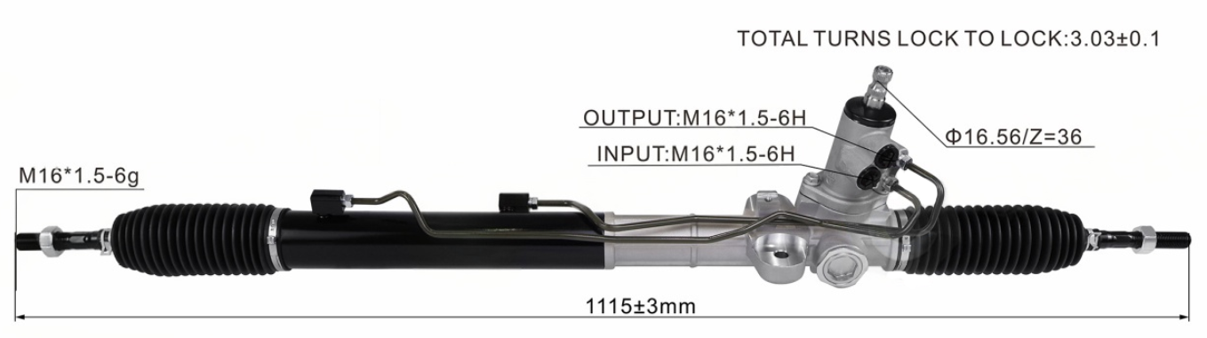 KIA SORENTO Hydraulic Power Steering Rack | KITLAMT
