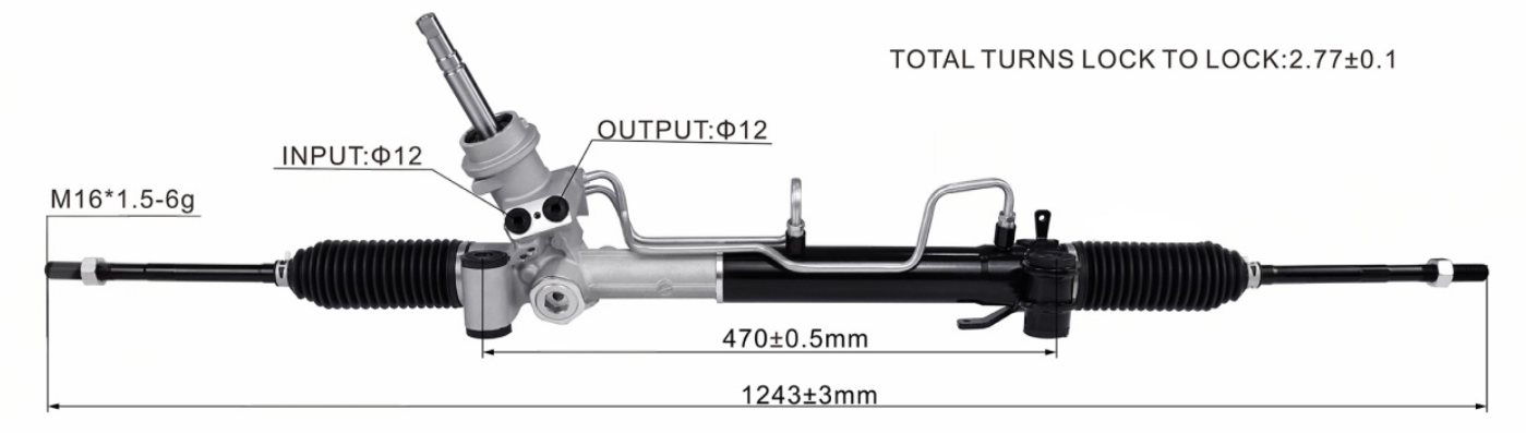 OPEL INSIGNIA A 2008-2017 Hydraulic Power Steering Rack | KITLAMT