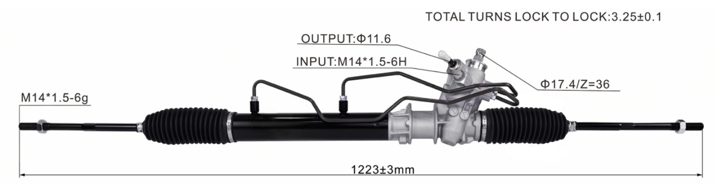 Nissan MAXIMA QXA32 Hydraulic Power Steering Rack | KITLAMT