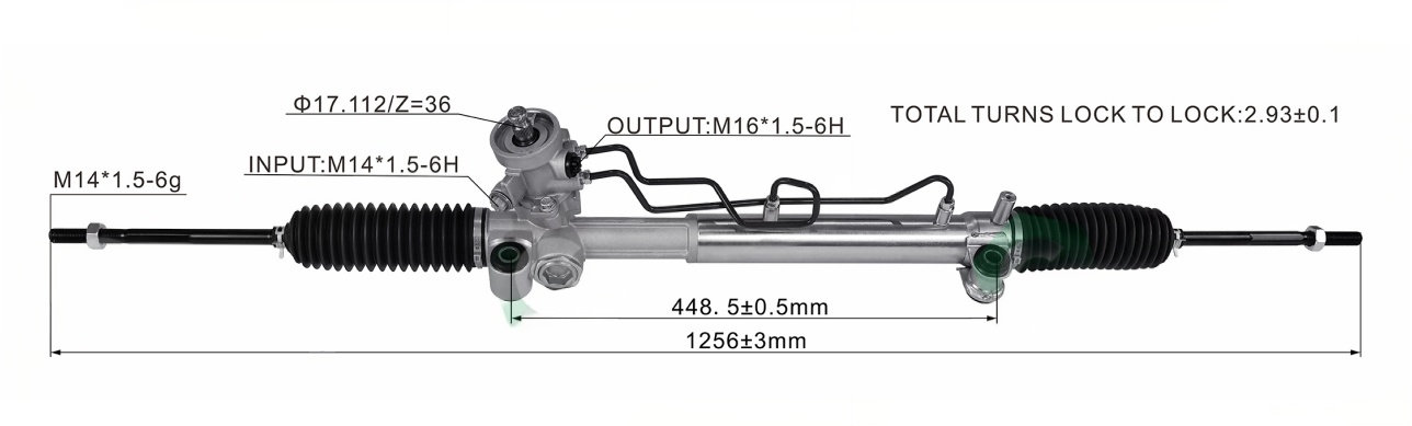 Haima Knigh C7 Hydraulic Power Steering Rack | KITLAMT