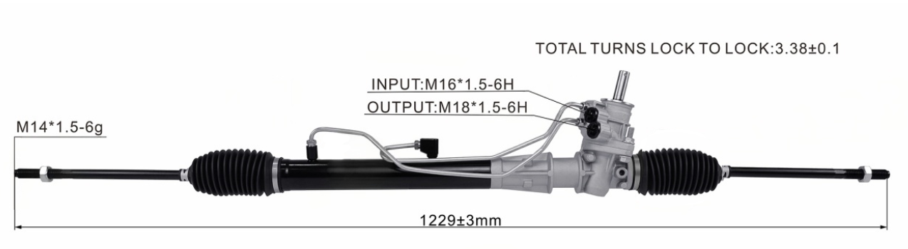 Renault Scenic 2WD Hydraulic Power Steering Rack | KITLAMT