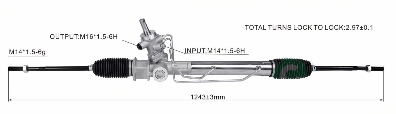 Opel Vectra-B Hydraulic Power Steering Rack | KITLAMT
