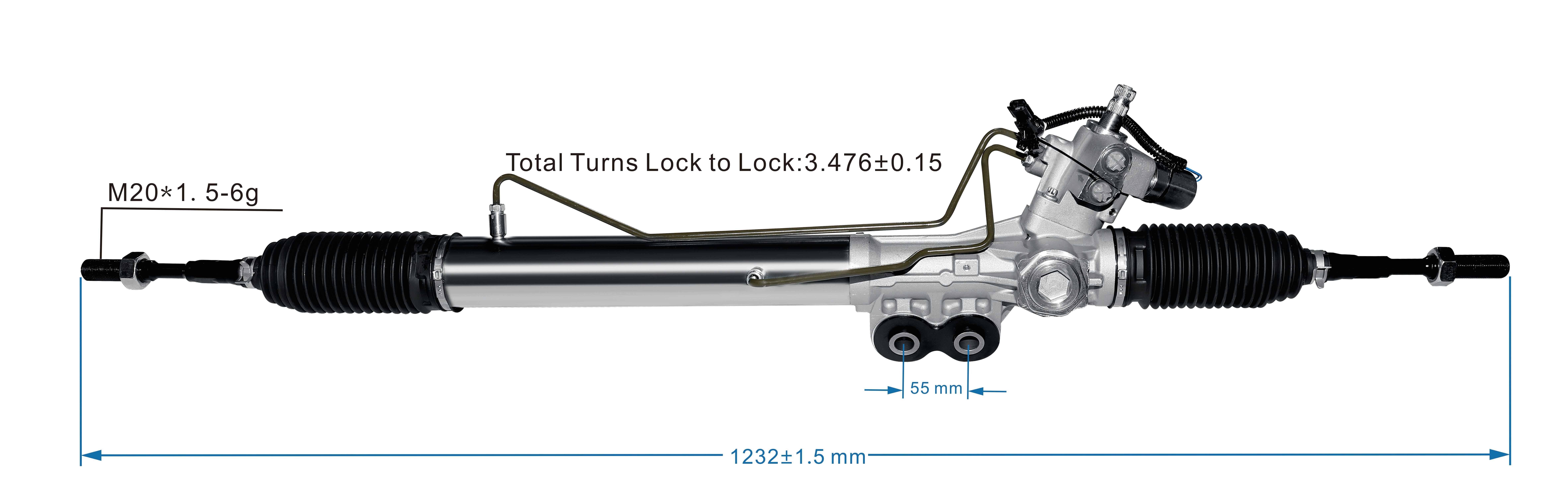 Nissan Steering Rack 49200-1LA1B | KITLAMT