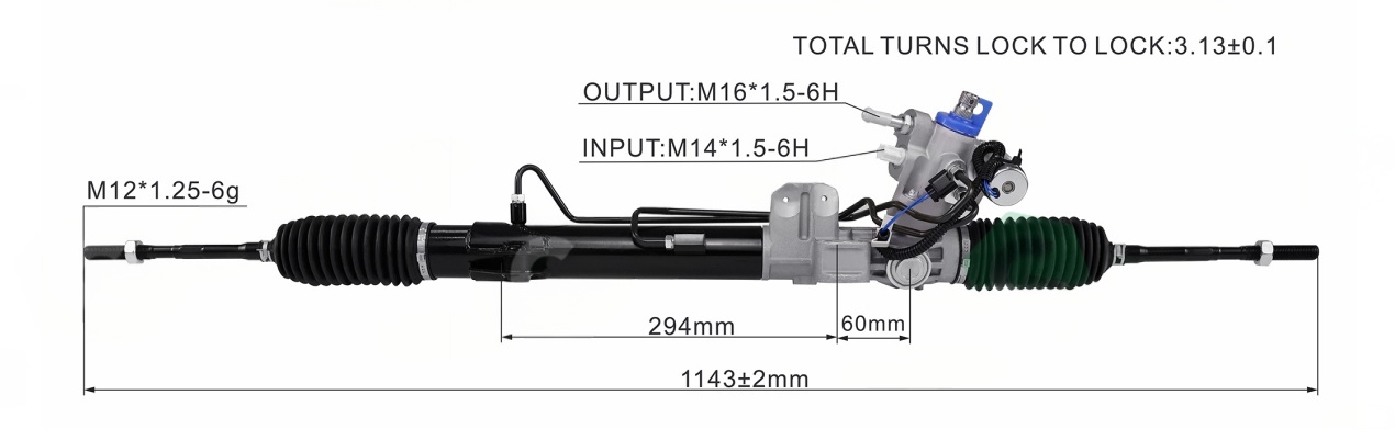 Teana 18 Electric Hydraulic Power Steering Rack | KITLAMT