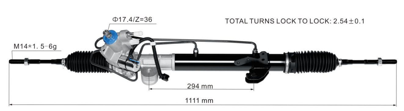 Nissan Maxima 2009-2014 Electric Hydraulic Power Steering Rack | KITLAMT