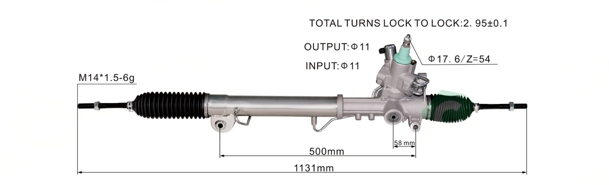 Mercedes-benz W221 4WD Electric Hydraulic Power Steering Rack | KITLAMT
