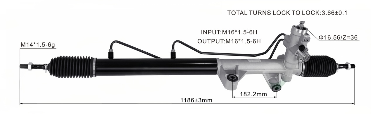 Kia Sorento 双龙 配上感应 Electric Hydraulic Power Steering Rack | KITLAMT