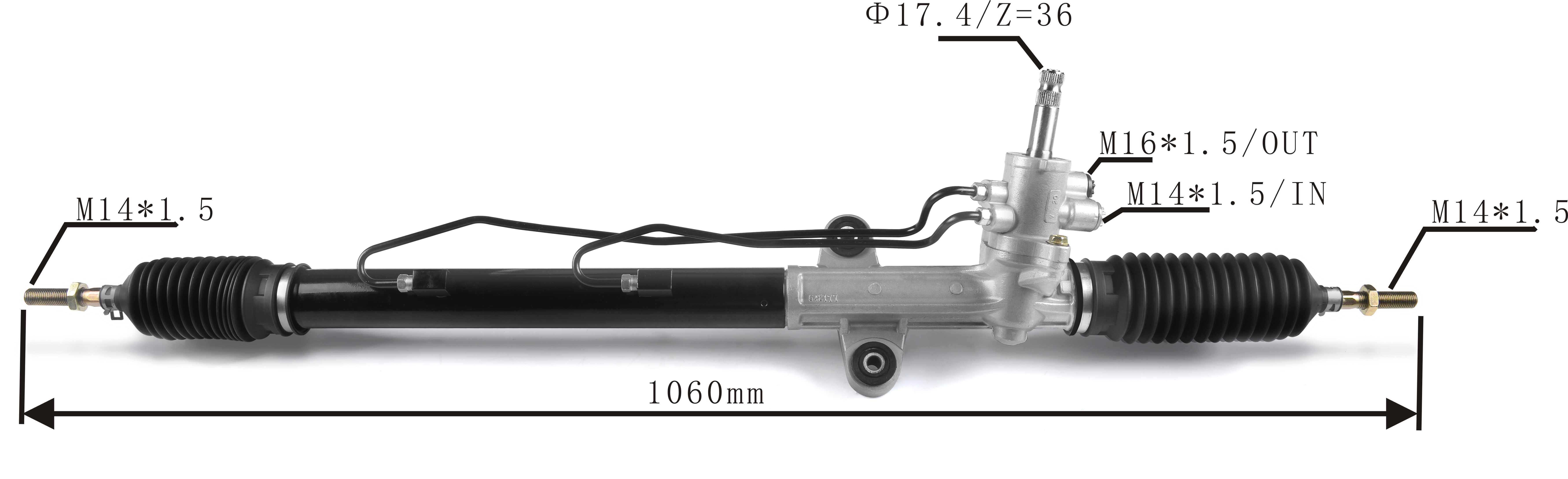 Honda Accord  1998- Hydraulic Power Steering Rack | KITLAMT