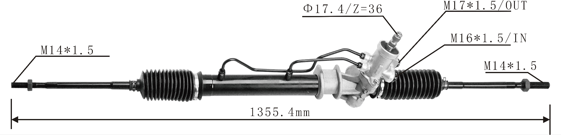 Toyota Corolla EE90/AE100 1987-1993 Hydraulic Power Steering Rack | KITLAMT