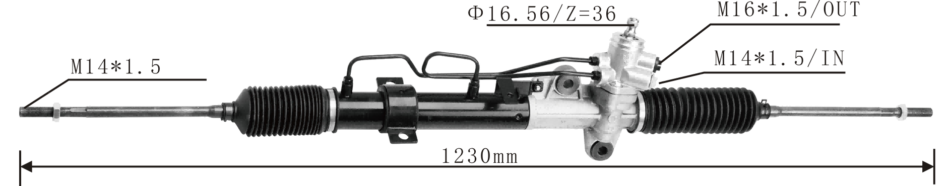 Hyundai Elantra 2000- Hydraulic Power Steering Rack | KITLAMT