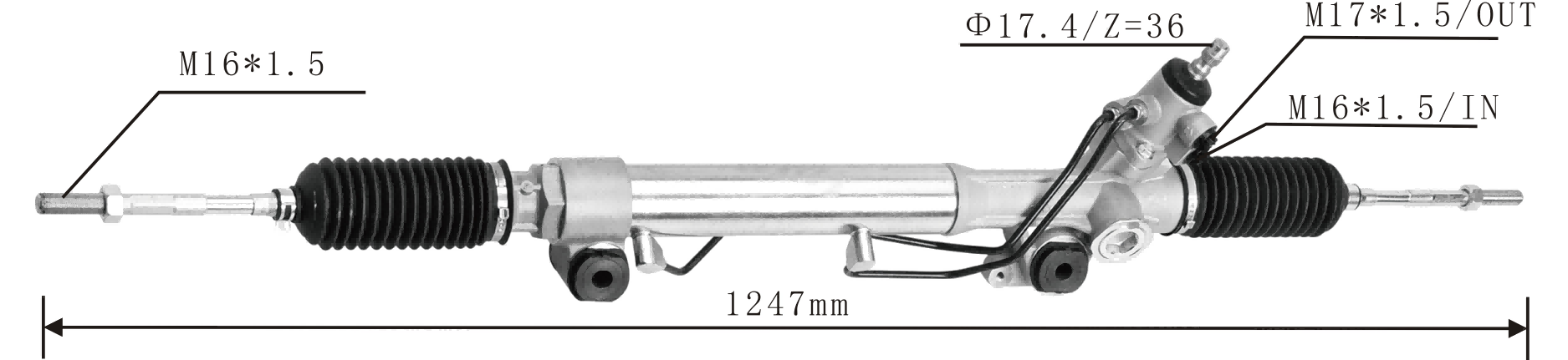 Toyota Prado 2700/4000 2009-2017 Hydraulic Power Steering Rack | KITLAMT