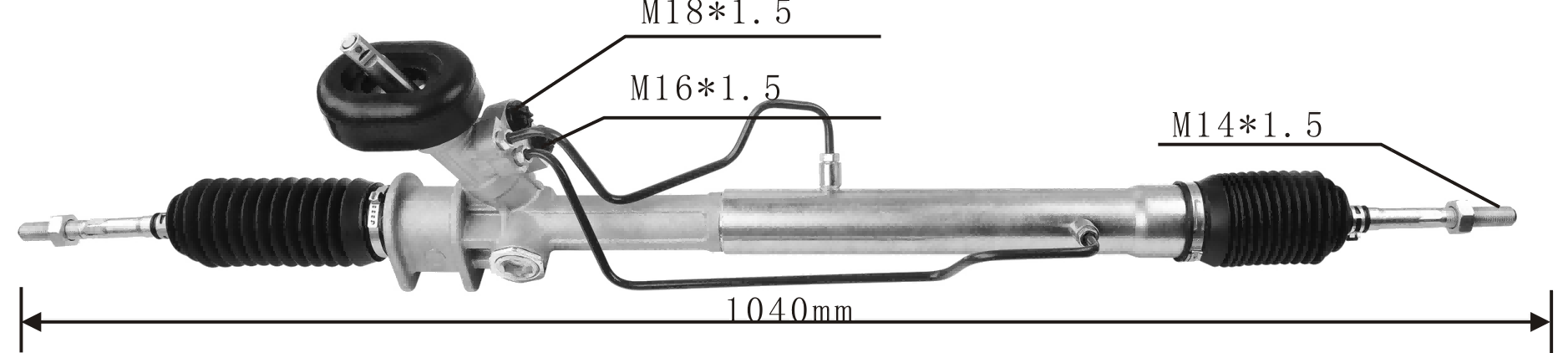 Chevrolet Aveo T250  2005- Hydraulic Power Steering Rack | KITLAMT