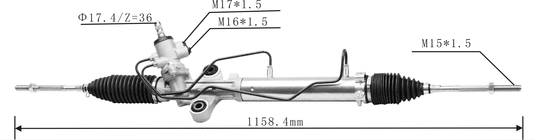 Toyota Hiace 2005-2014 Narrow Body Hydraulic Power Steering Rack | KITLAMT