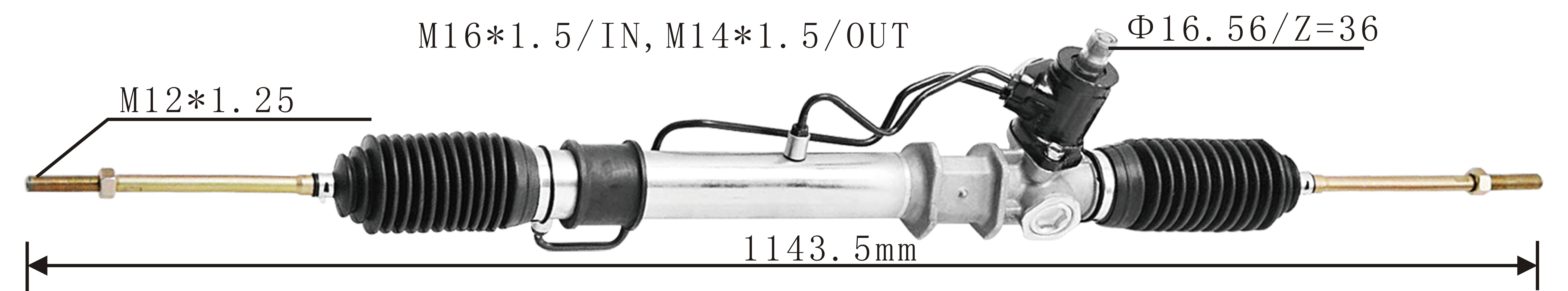 Proton Saga Hydraulic Power Steering Rack | KITLAMT