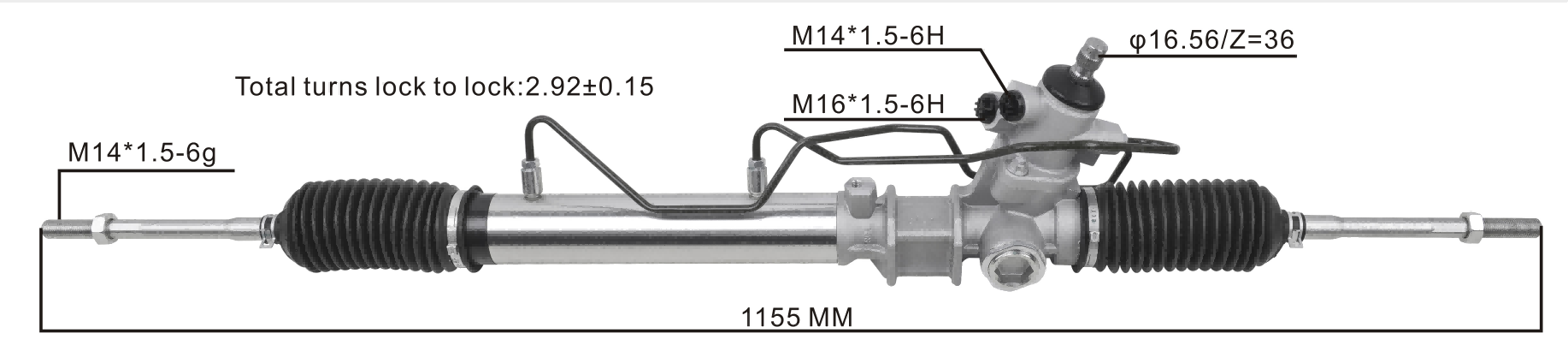 Toyota Hiace 1989-2006 Hydraulic Power Steering Rack | KITLAMT