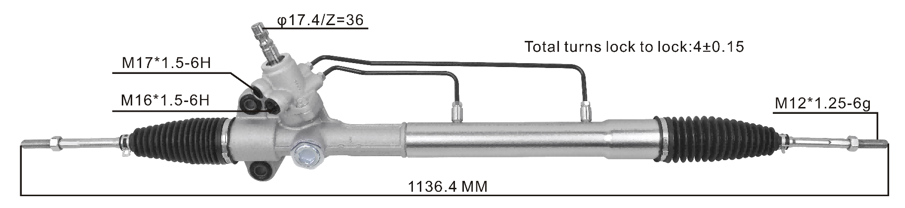 Toyota Avanza 1.5Cc 2003- Hydraulic Power Steering Rack | KITLAMT