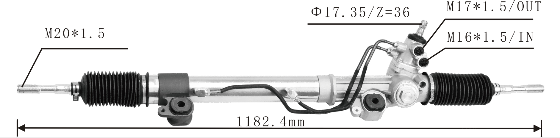 Toyota Land Cruiser 4700 2003-2007 Hydraulic Power Steering Rack | KITLAMT