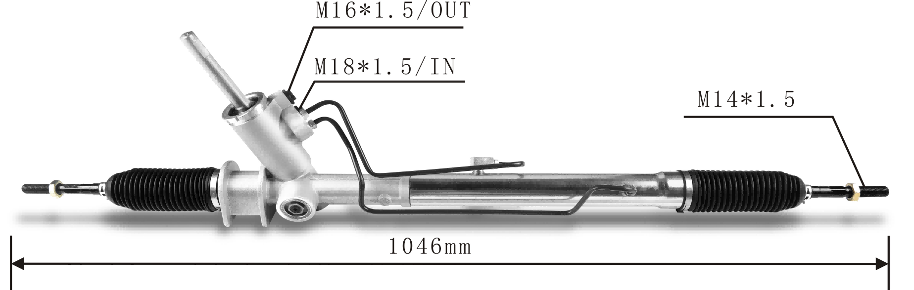 Chevrolet Sail 2010- Hydraulic Power Steering Rack | KITLAMT