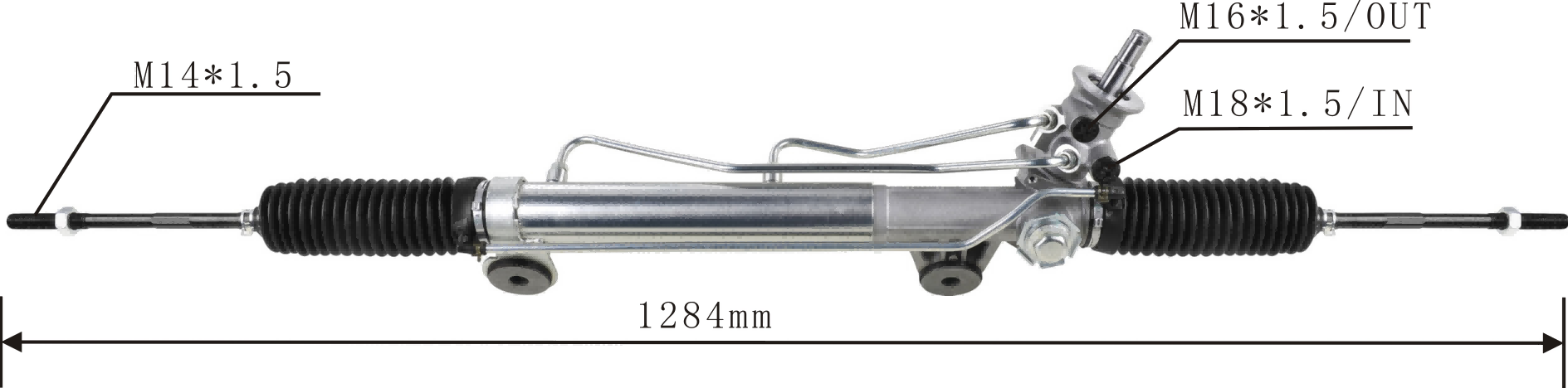Chevrolet Silverado 1500 2WD 2000-2007 Hydraulic Power Steering Rack | KITLAMT