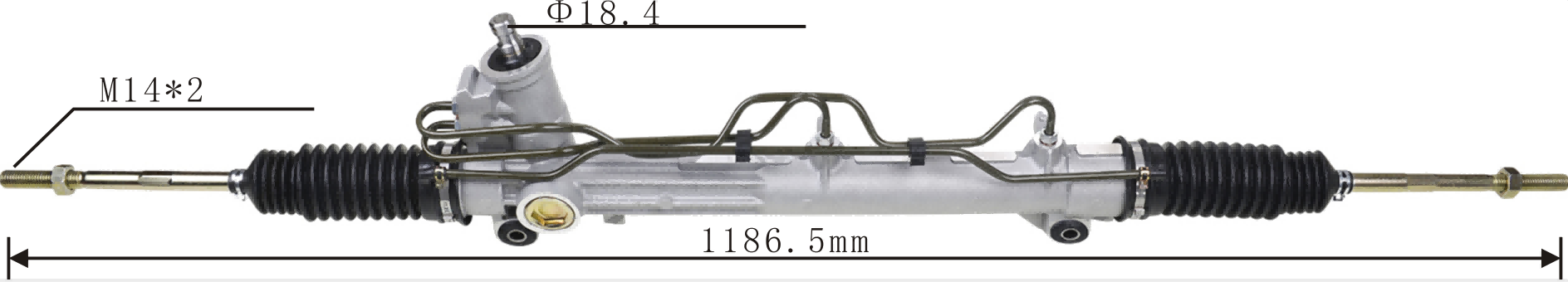 Ford Fiesta IV/ Ikon 1998-2011 Hydraulic Power Steering Rack | KITLAMT
