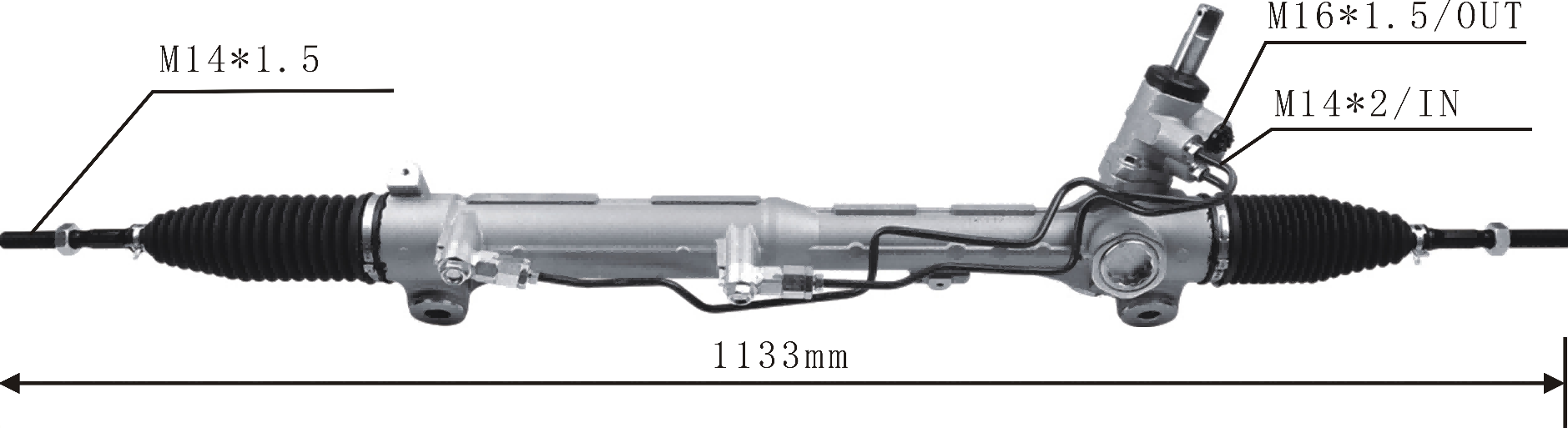 Mazda BT-50 4WD 2011- Hydraulic Power Steering Rack | KITLAMT