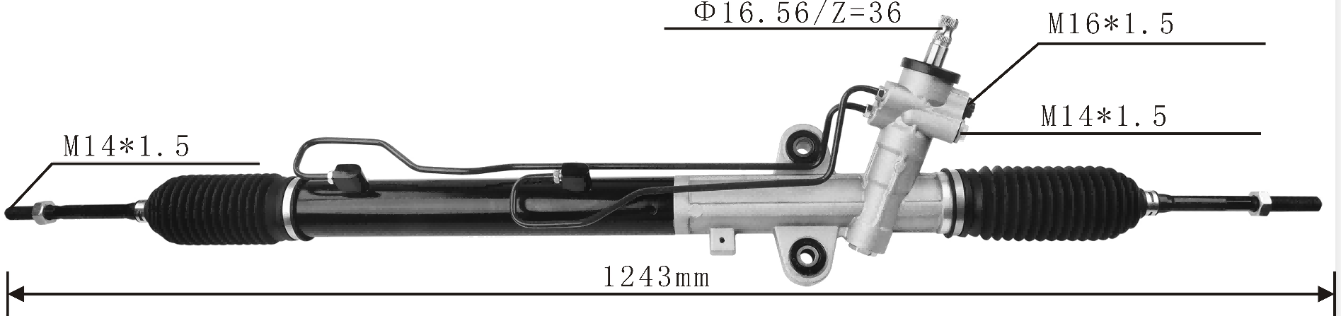 Hyundai Starex H-1 07- Hydraulic Power Steering Rack | KITLAMT
