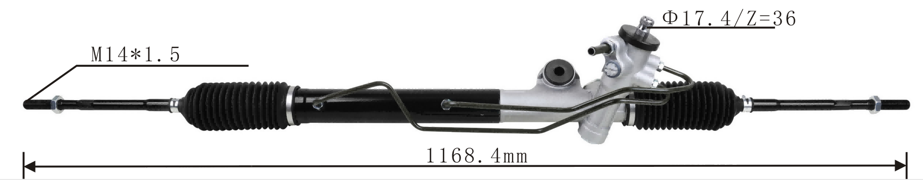 Nissan Almera/Pulsar/Sunny N16 B10 Hydraulic Power Steering Rack | KITLAMT