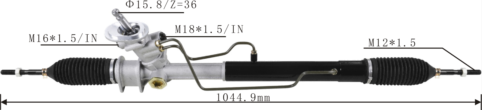 Chevrolet Aveo 2010-2017 Hydraulic Power Steering Rack | KITLAMT