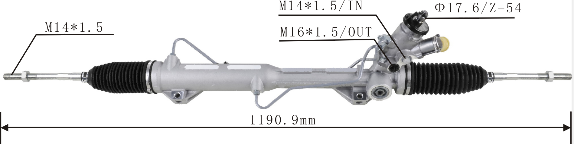 BMW X1 E84 2010- Hydraulic Power Steering Rack | KITLAMT