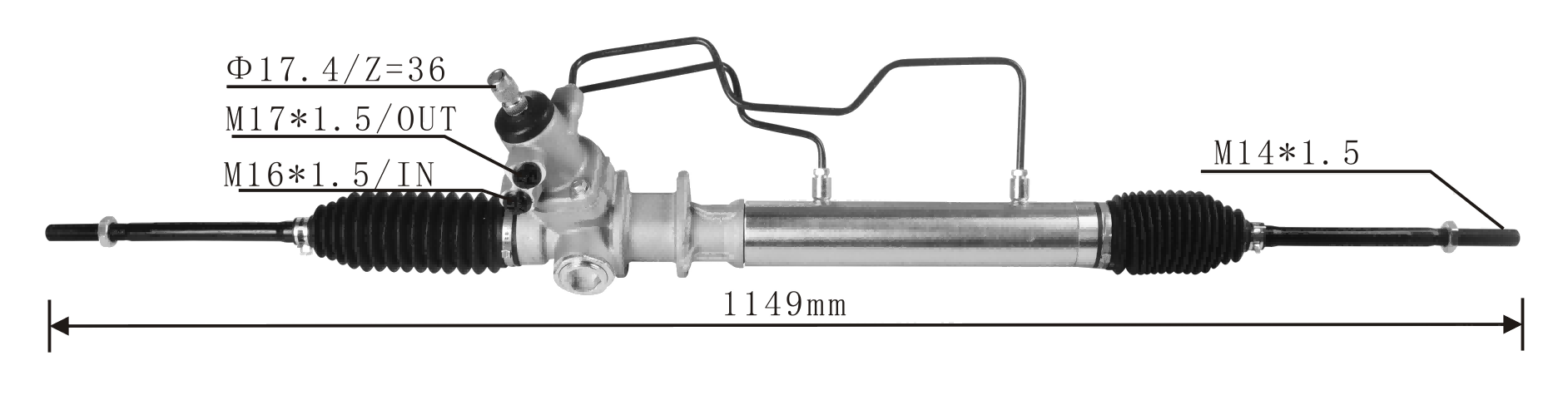 Toyota Kijang 5K Hydraulic Power Steering Rack | KITLAMT