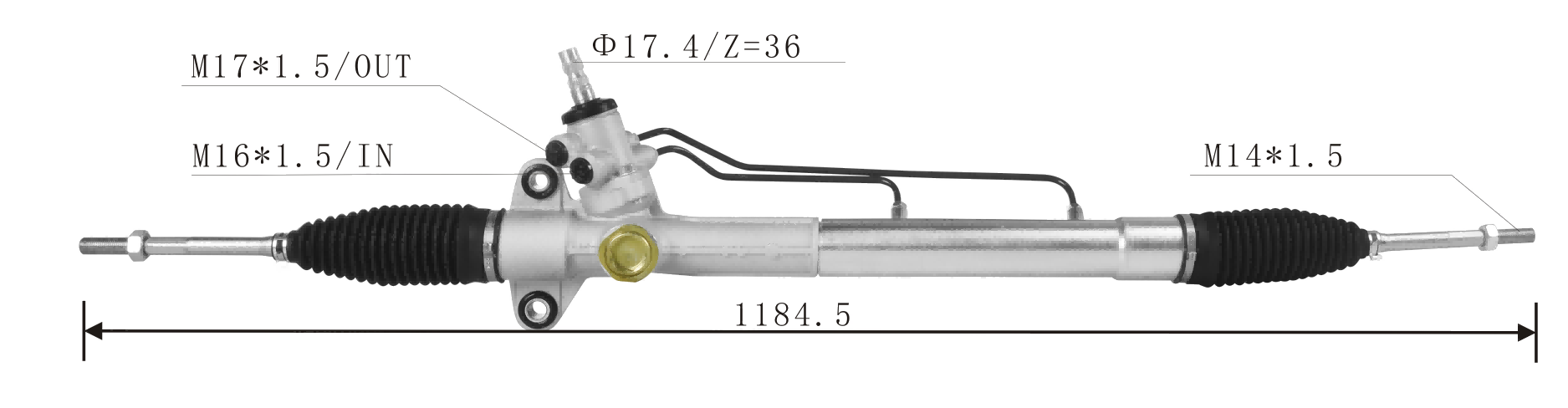 Toyota Rush 2006- Hydraulic Power Steering Rack | KITLAMT