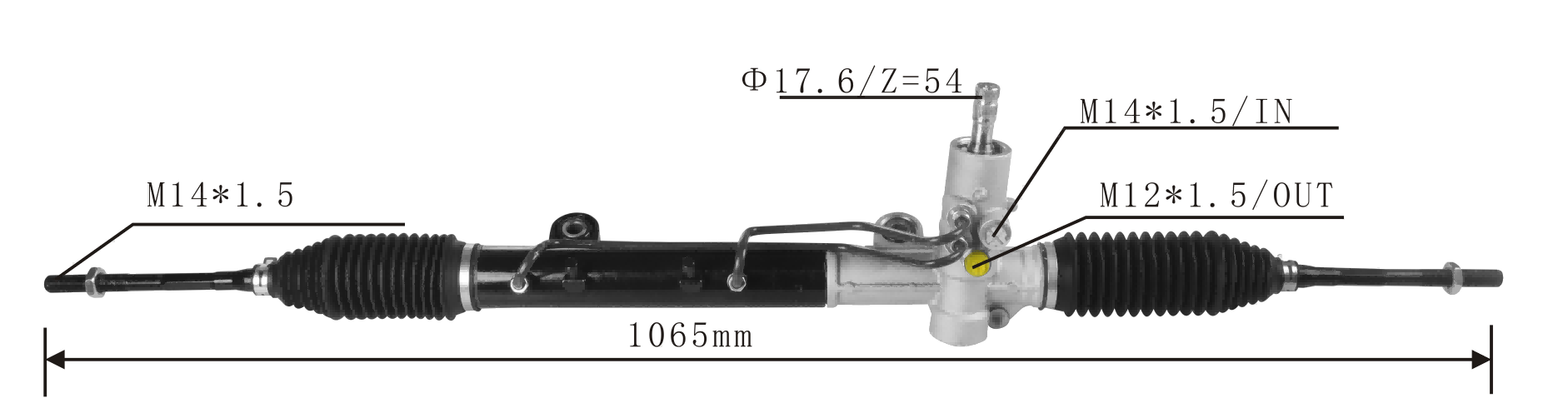 Fiat Grand Siena Hydraulic Power Steering Rack | KITLAMT