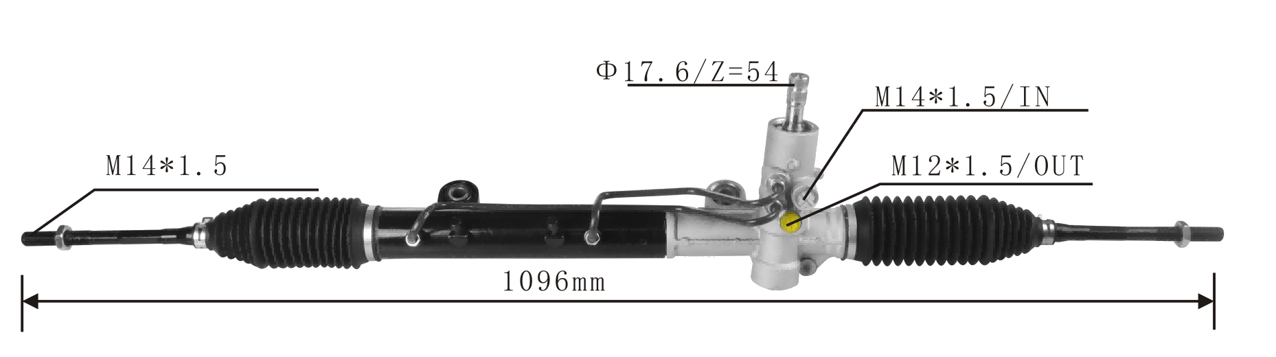 Fiat Palio 2001-2009 Hydraulic Power Steering Rack | KITLAMT